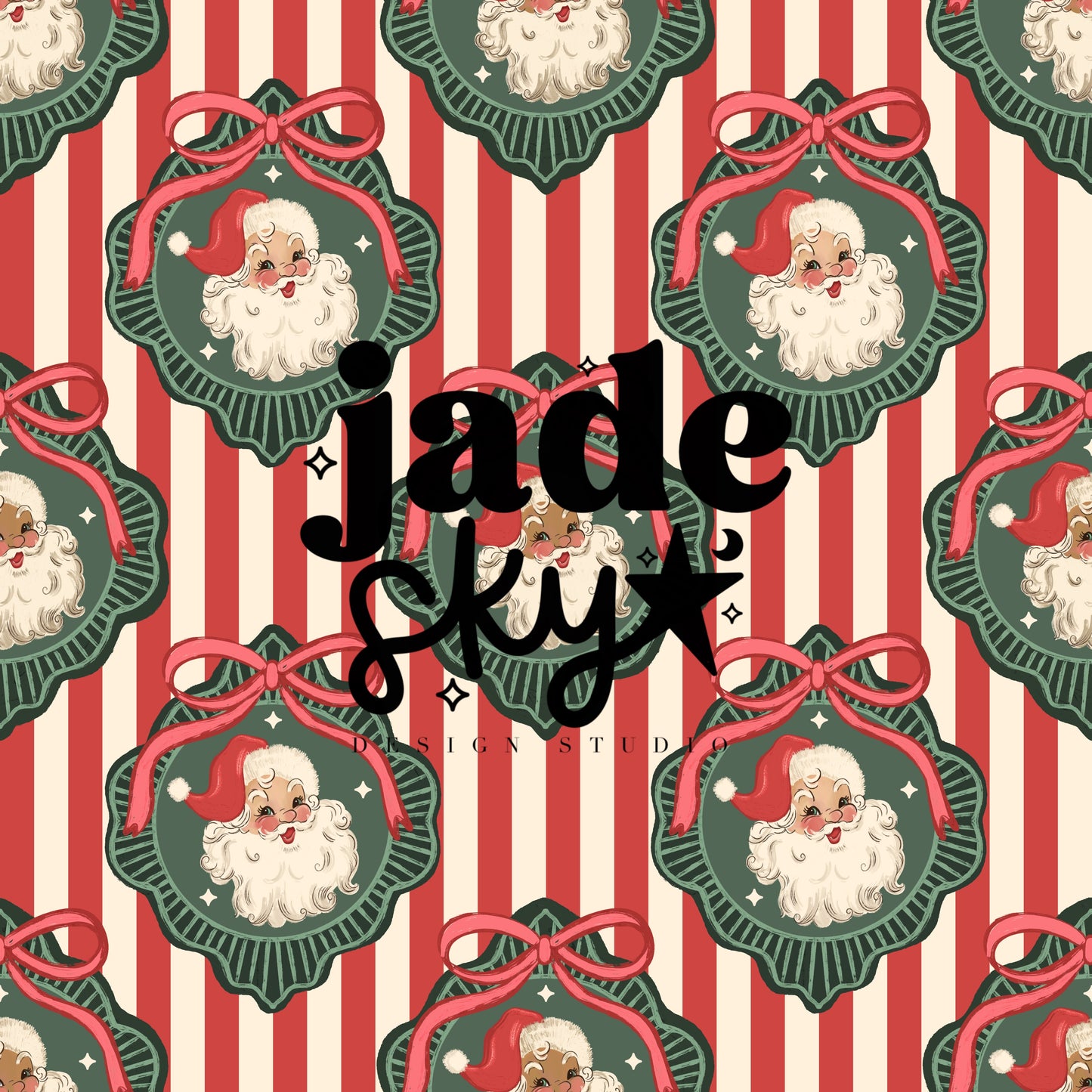 Coquette Santas (red)
