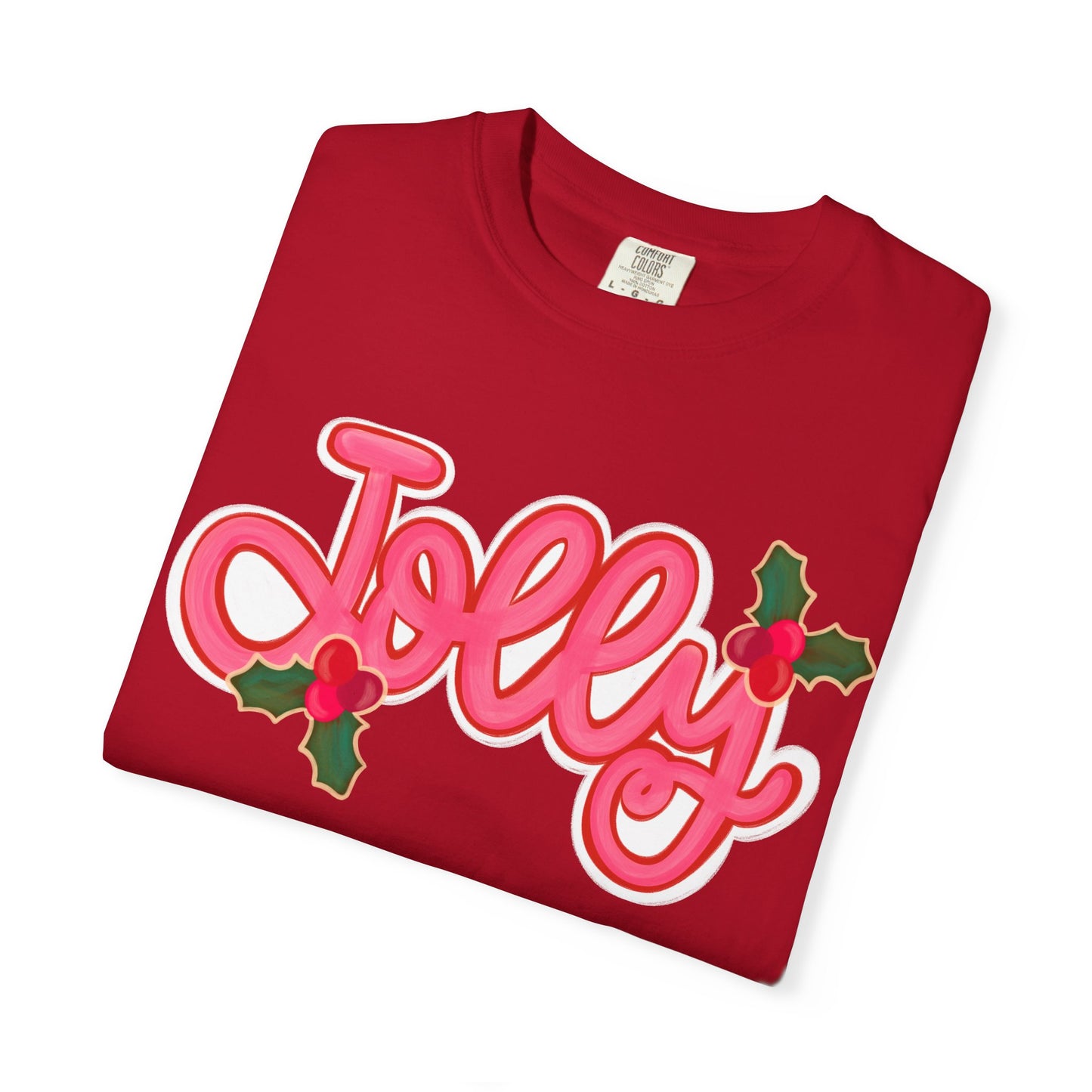 Jolly Christmas Comfort Colors Tee