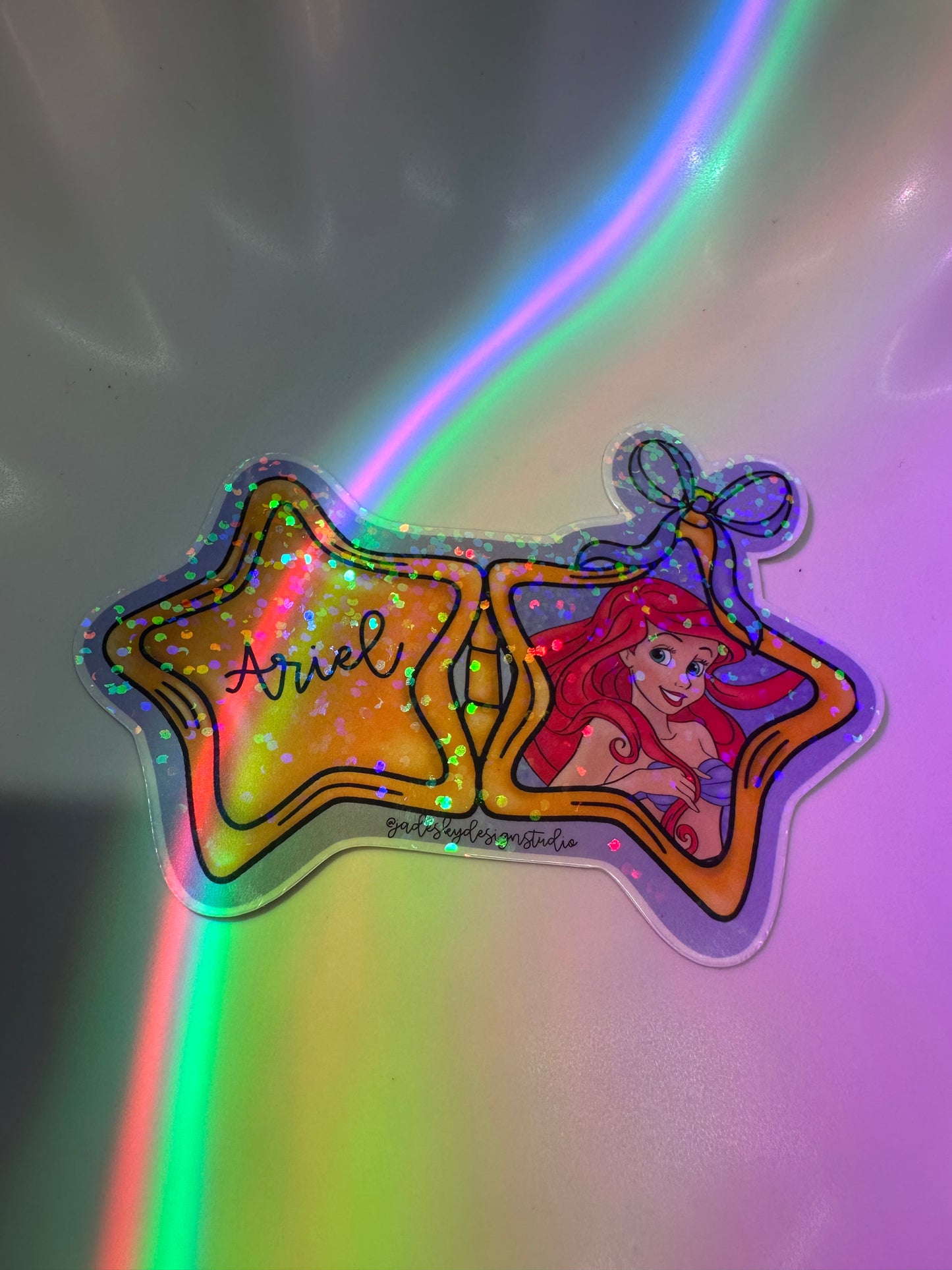 Princess Locket Stickers (individual)