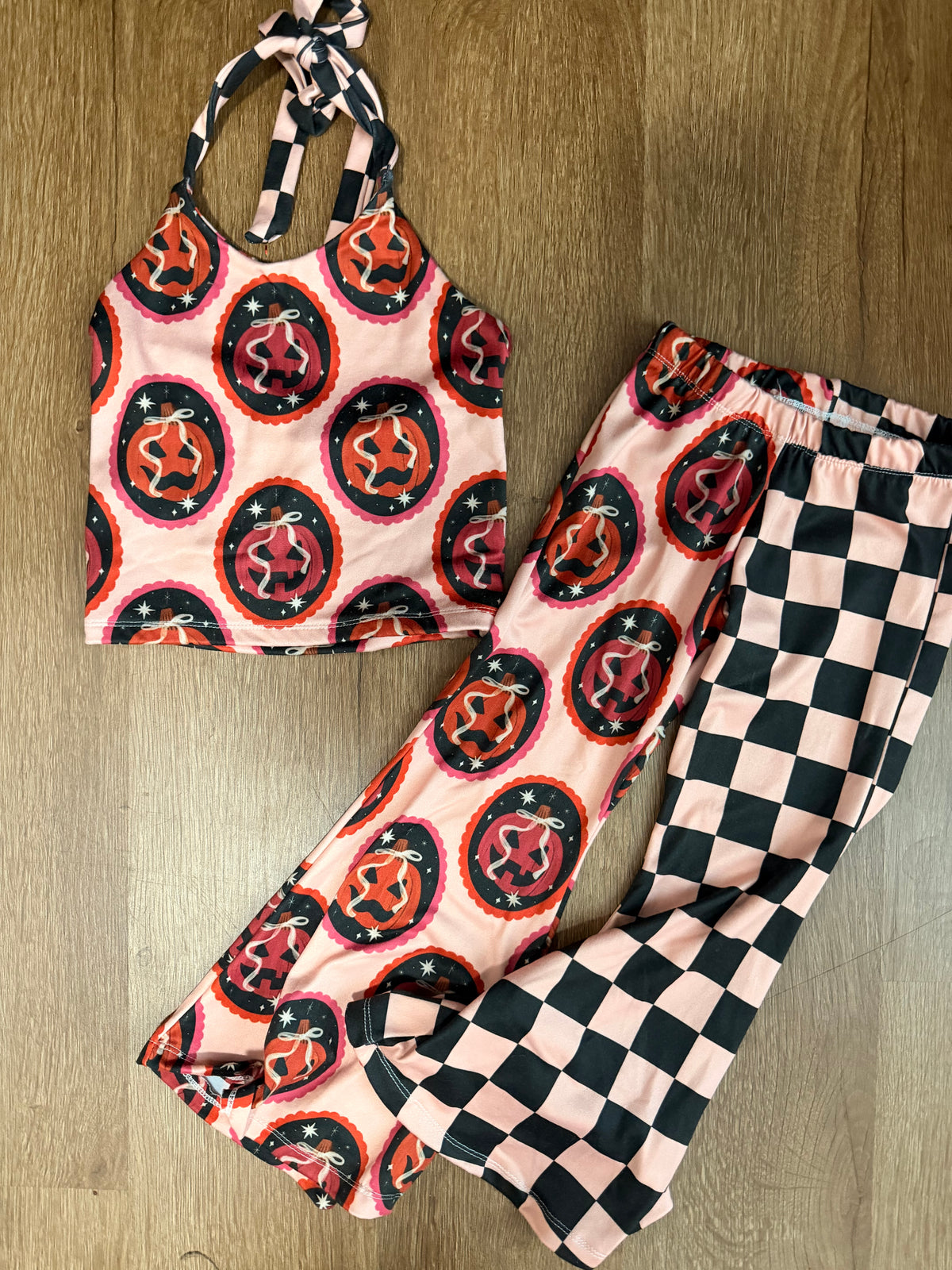 4t Pink Pumpkin set