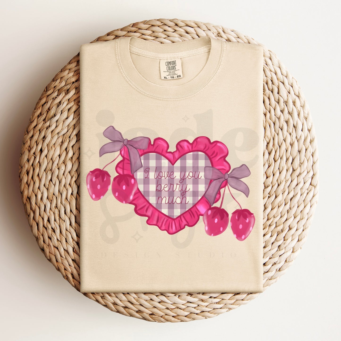 I love you berry much BUNDLE (seamless +png)