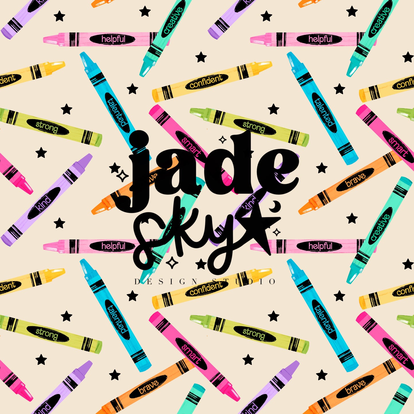 Affirmation Crayons (pink)