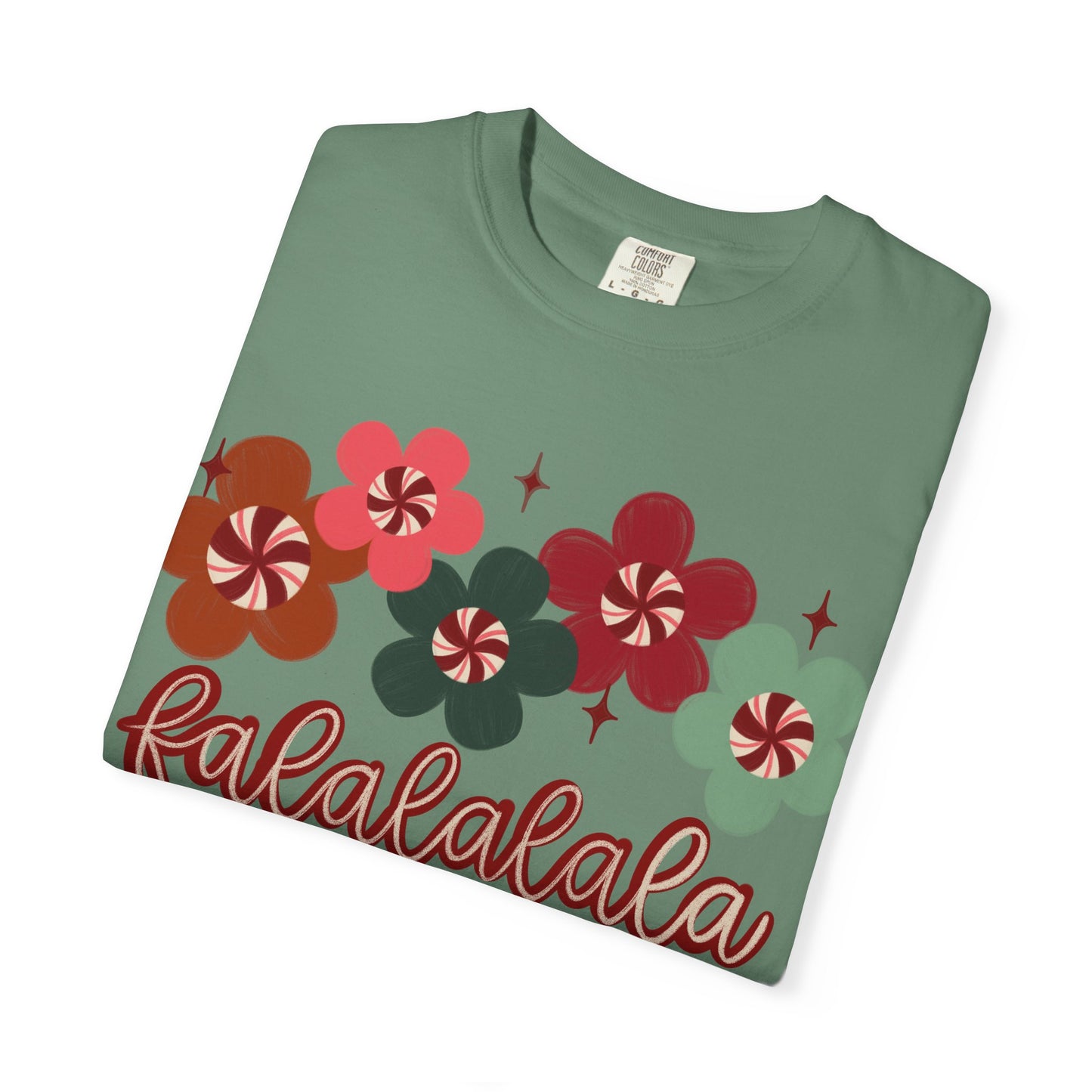 Peppermint Floral Comfort Colors Tee