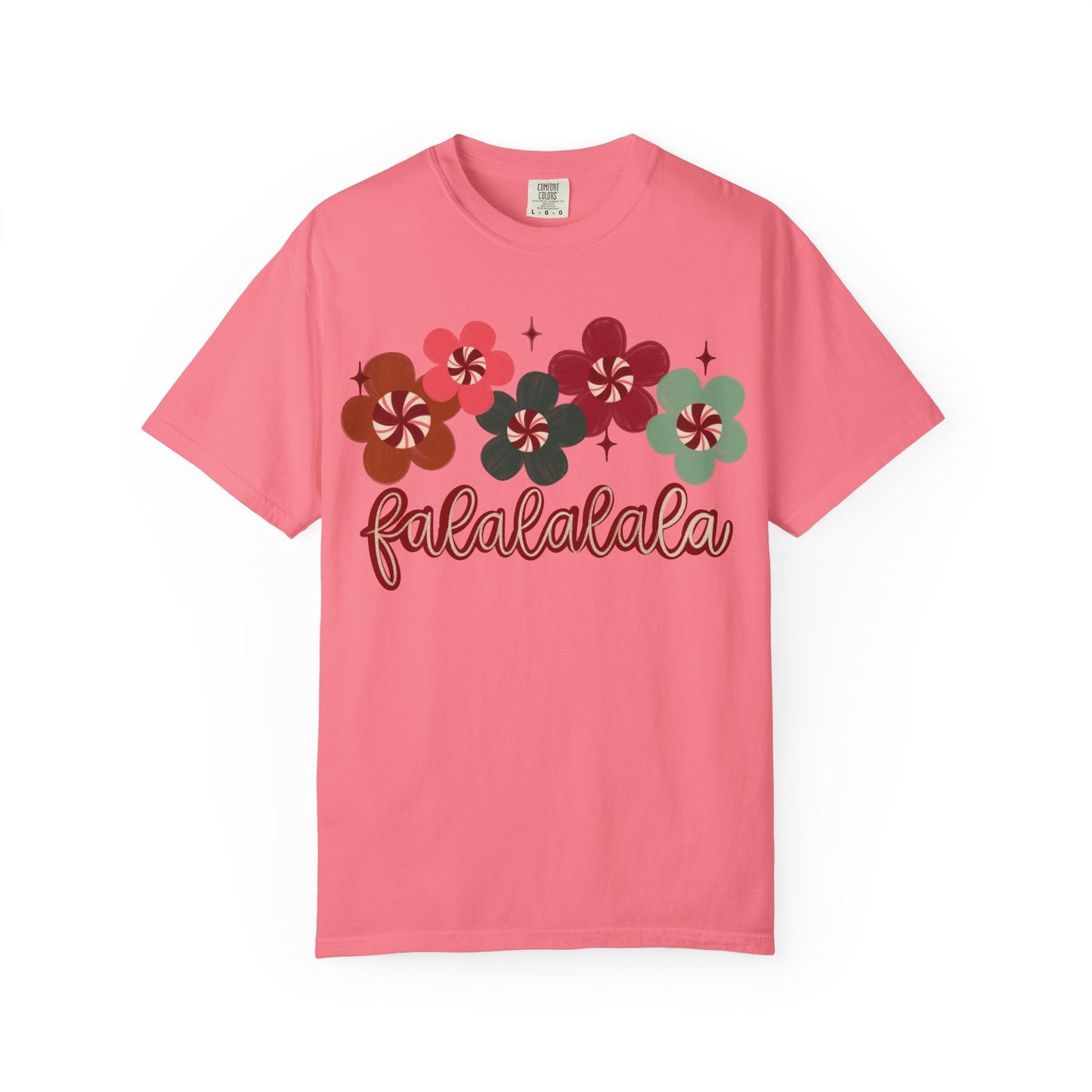 Peppermint Floral Comfort Colors Tee