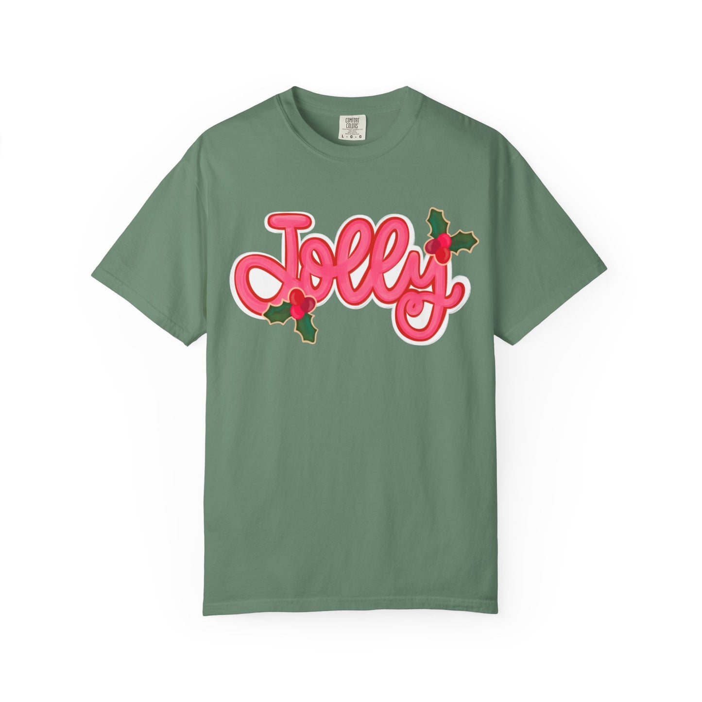 Jolly Christmas Comfort Colors Tee