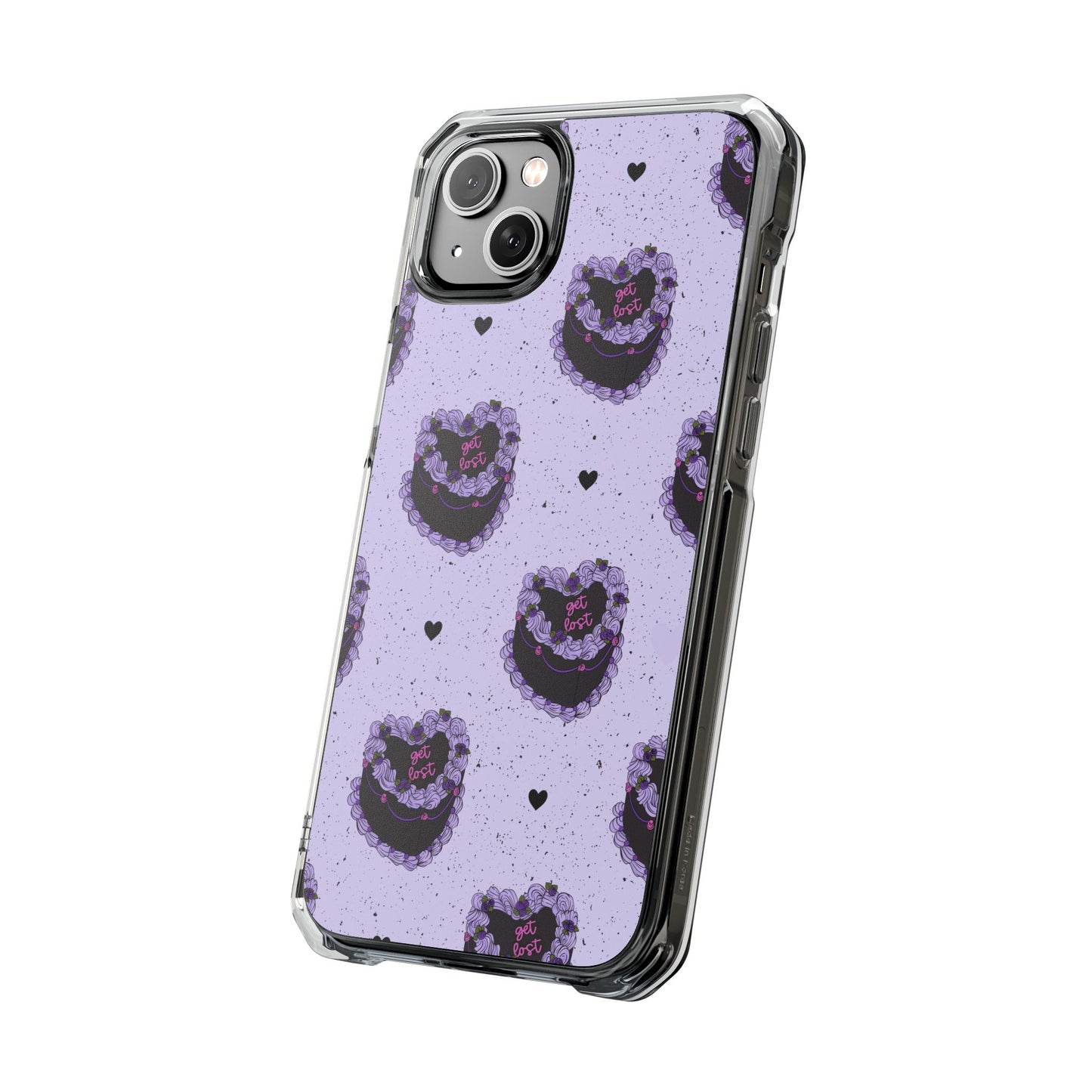 Get Lost Cakes Magnetic Clear Impact Case