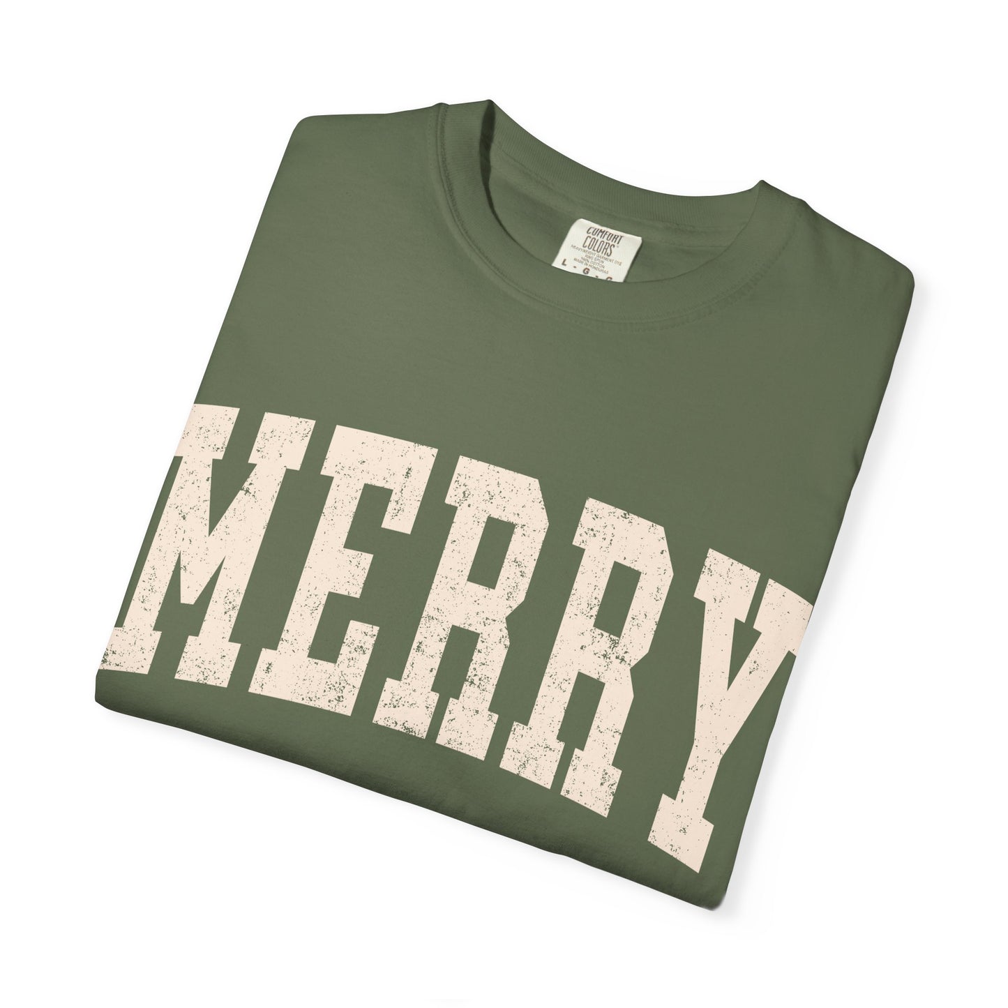 Merry Holiday Comfort Colors Crewneck
