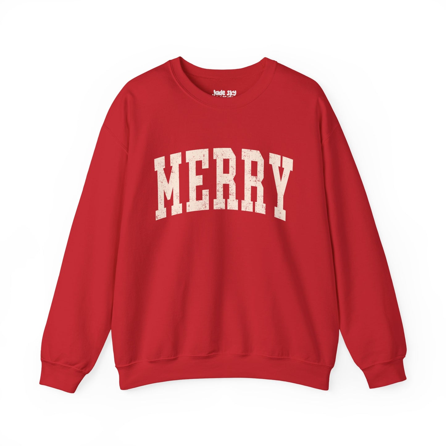 Merry (distressed) Crewneck