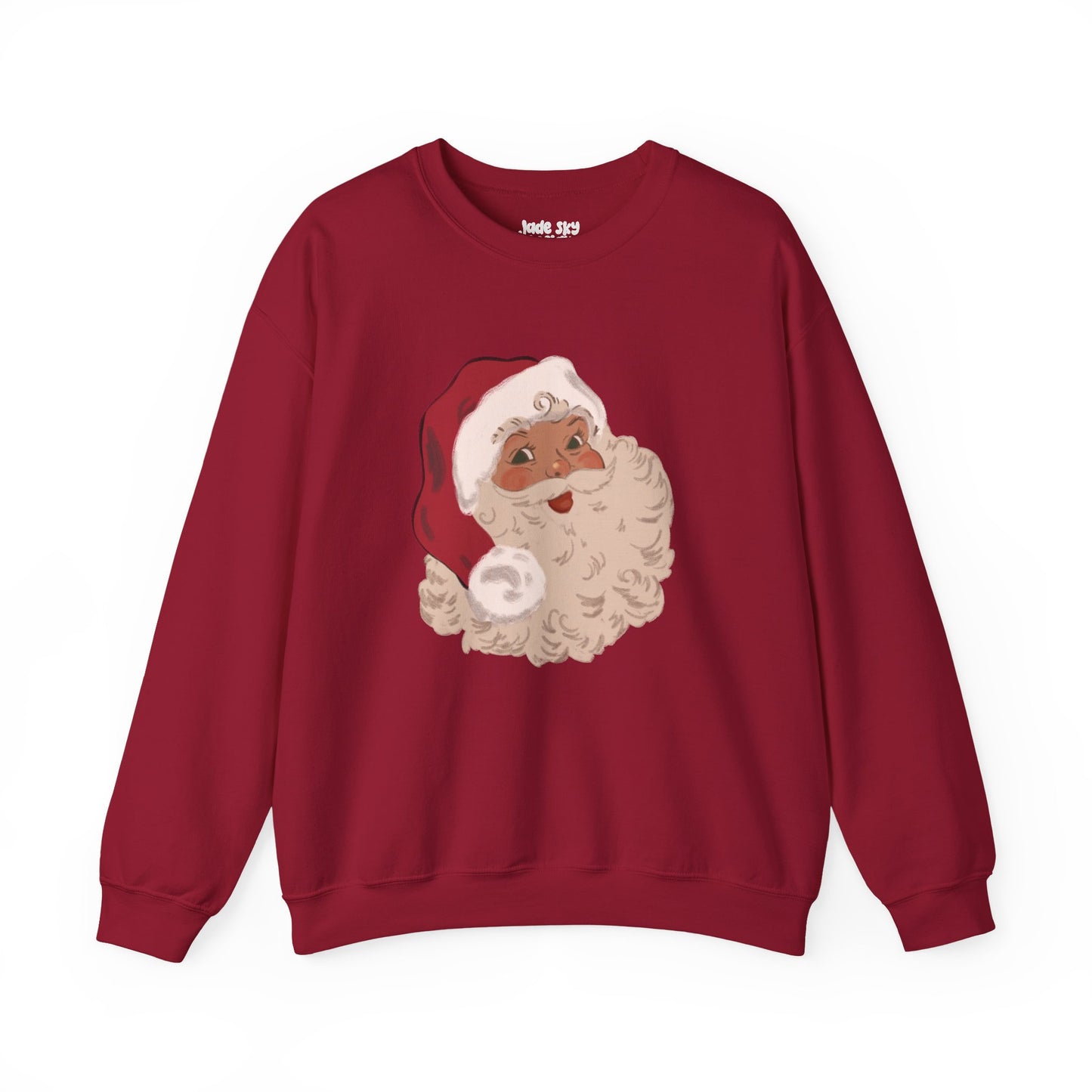 Vintage Peach Santa Crewneck Sweatshirt