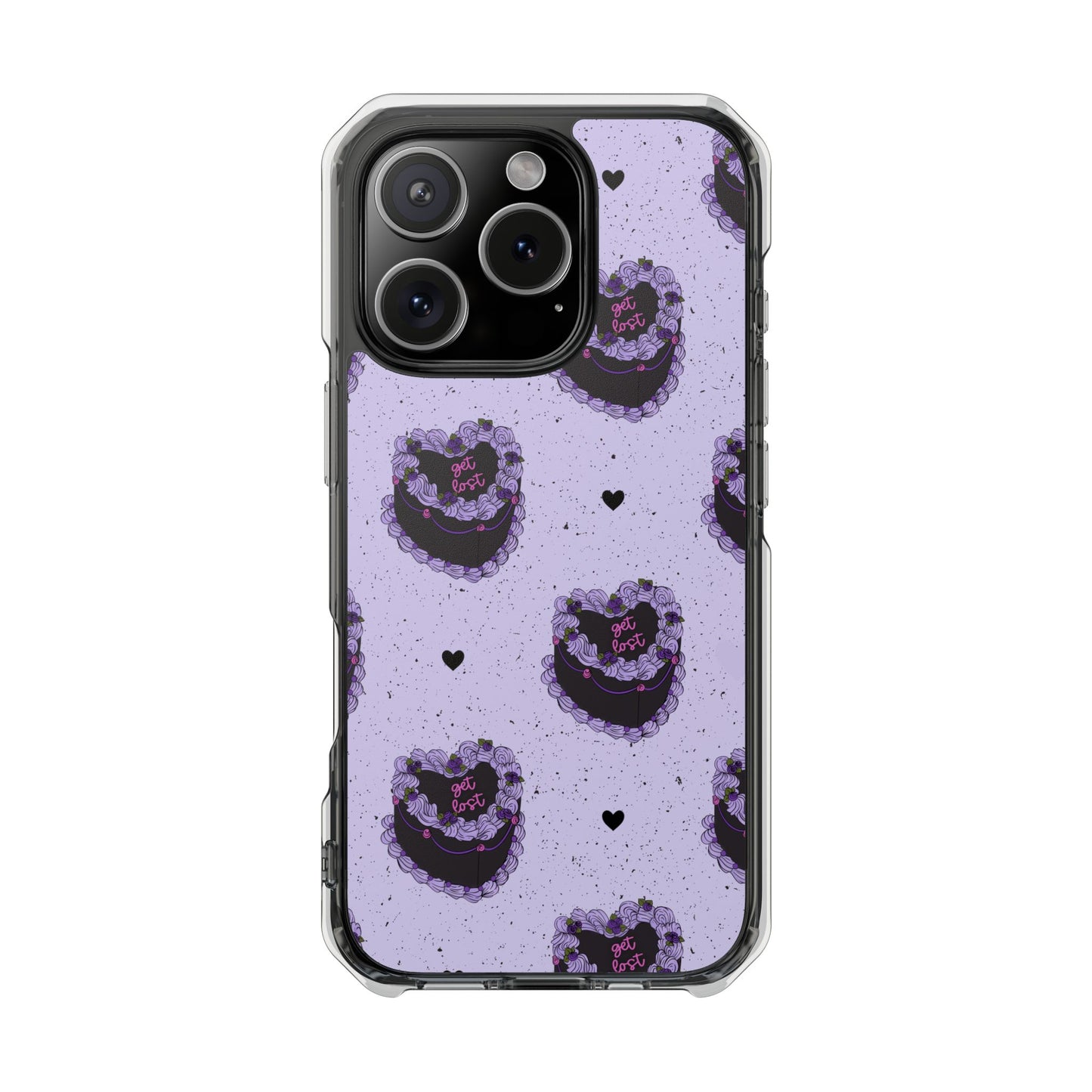 Get Lost Cakes Magnetic Clear Impact Case