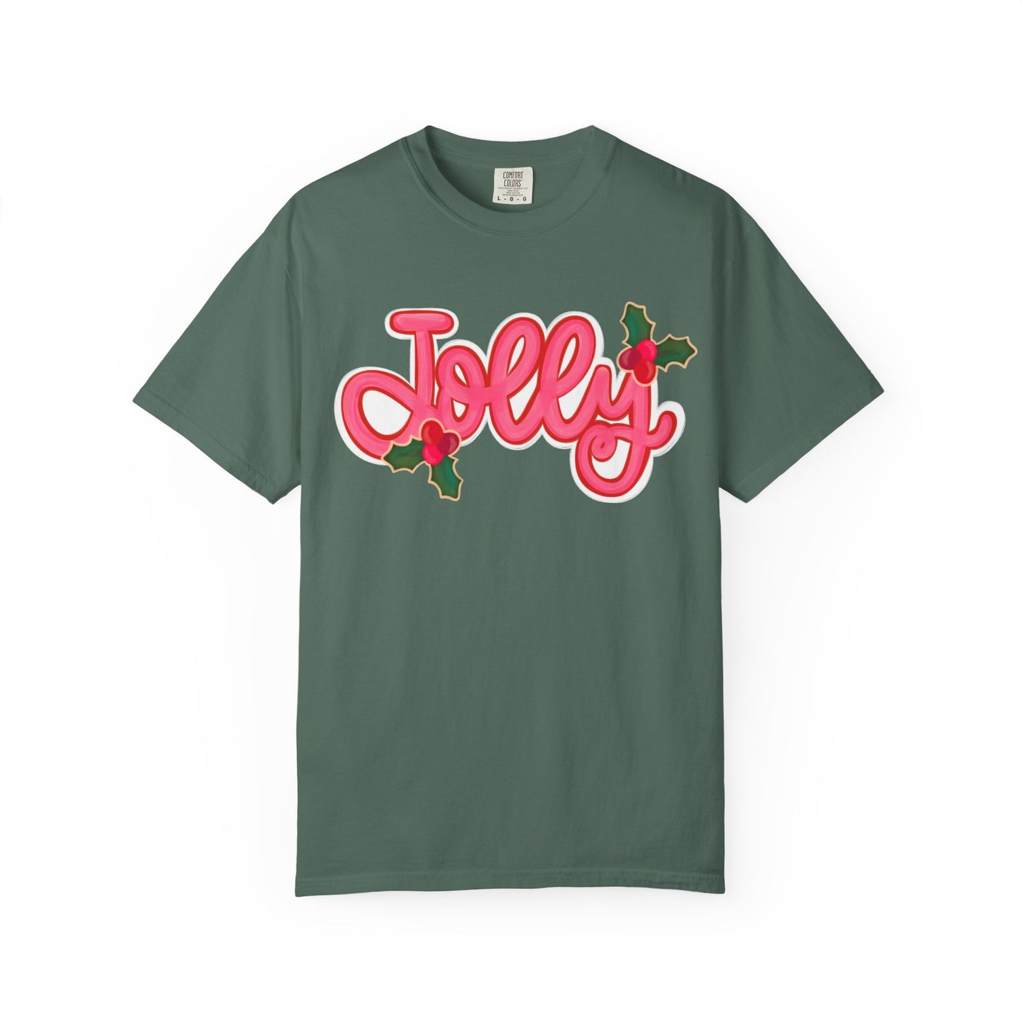 Jolly Christmas Comfort Colors Tee