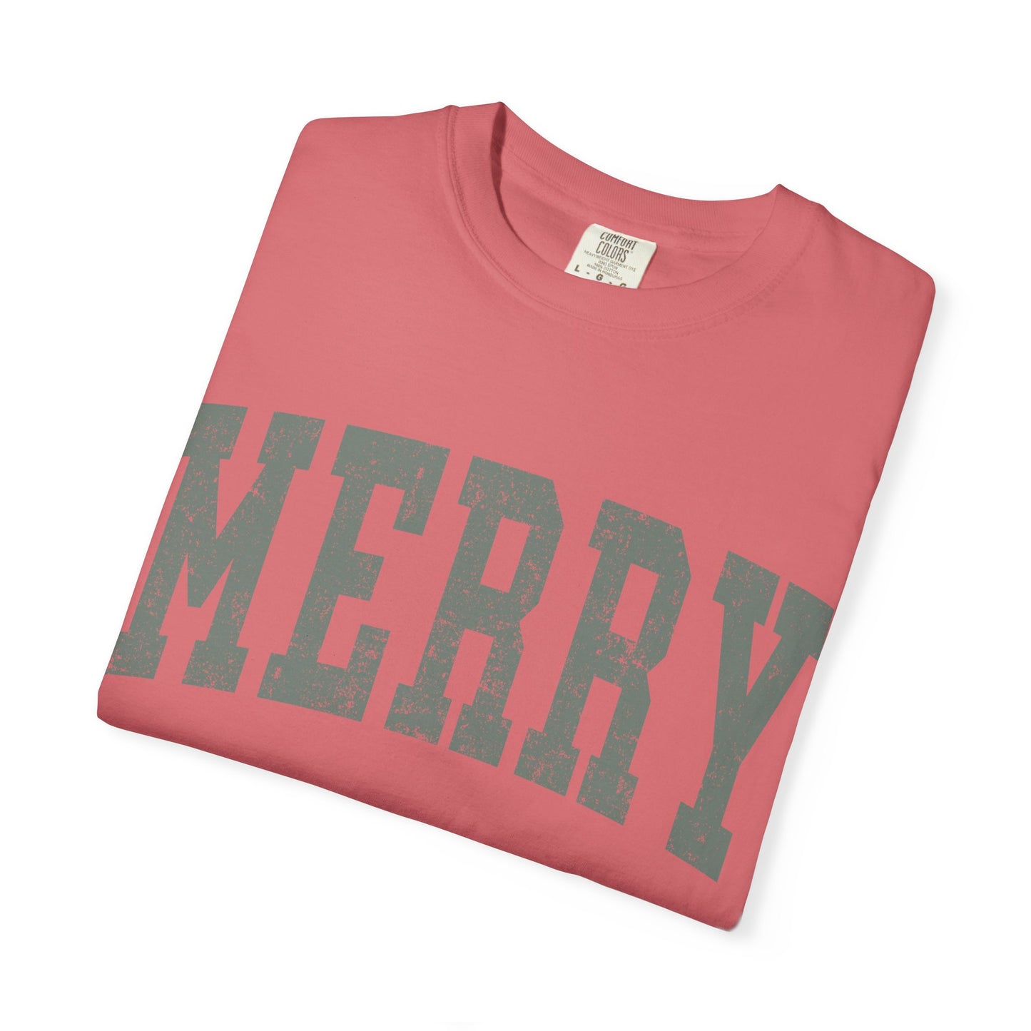 Merry Holiday Unisex Garment-Dyed T-shirt
