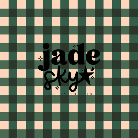 Green Gingham