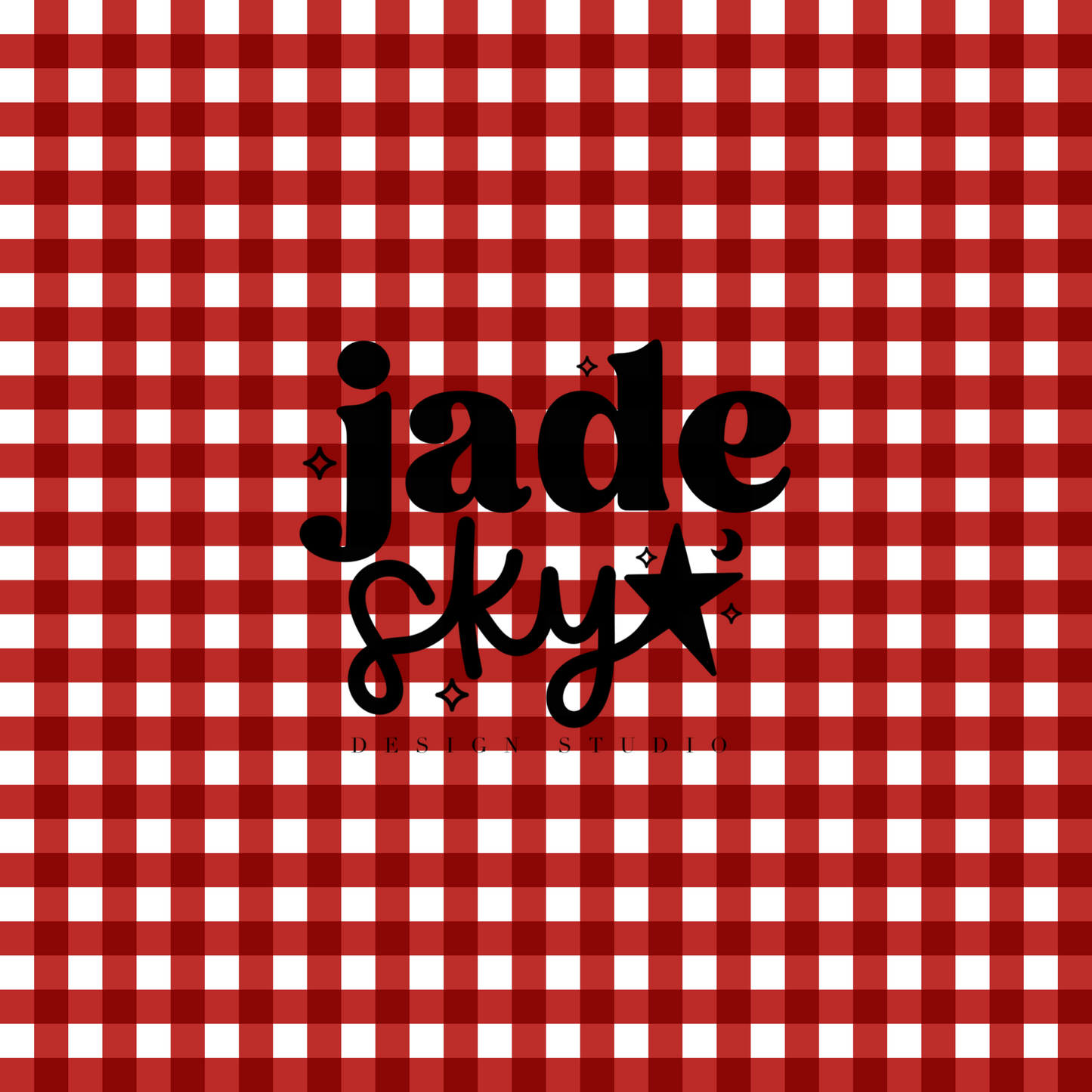 Magical trinket red gingham coordinate