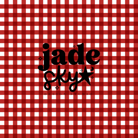 Magical trinket red gingham coordinate