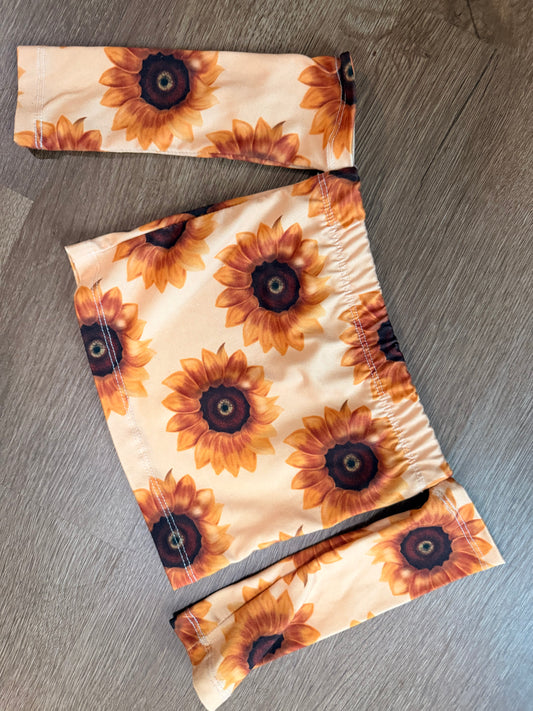 18/24 or 2t sunflower sleeved tube top (runs small)