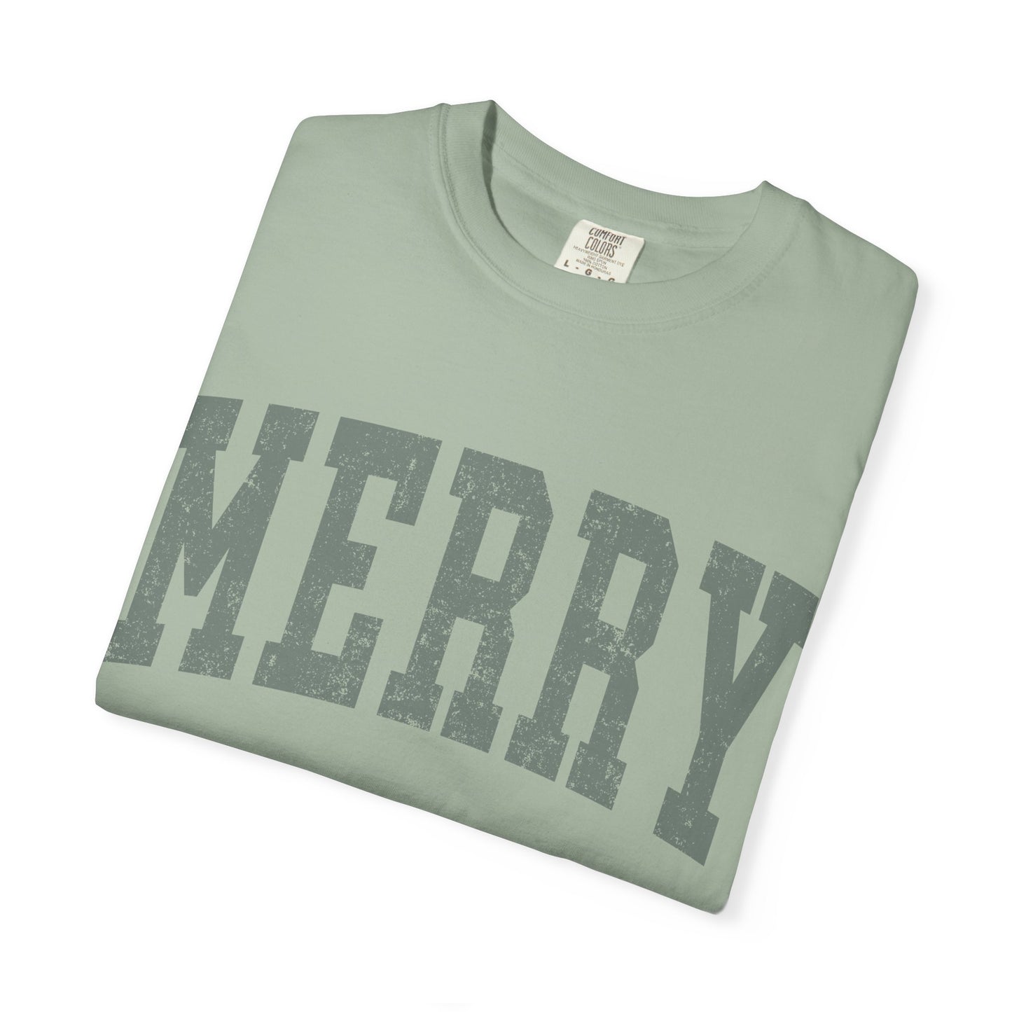Merry Holiday Unisex Garment-Dyed T-shirt
