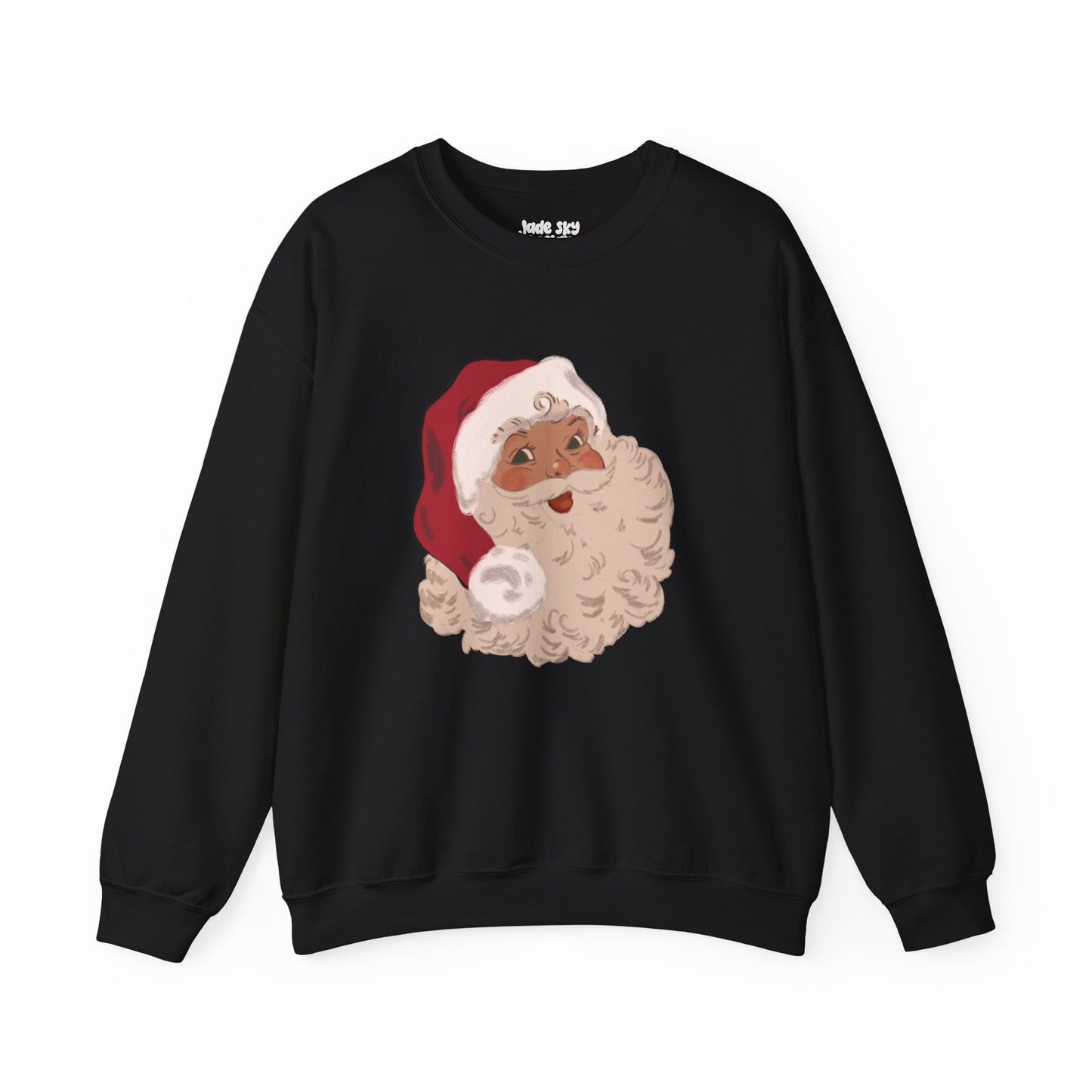 Vintage Peach Santa Crewneck Sweatshirt