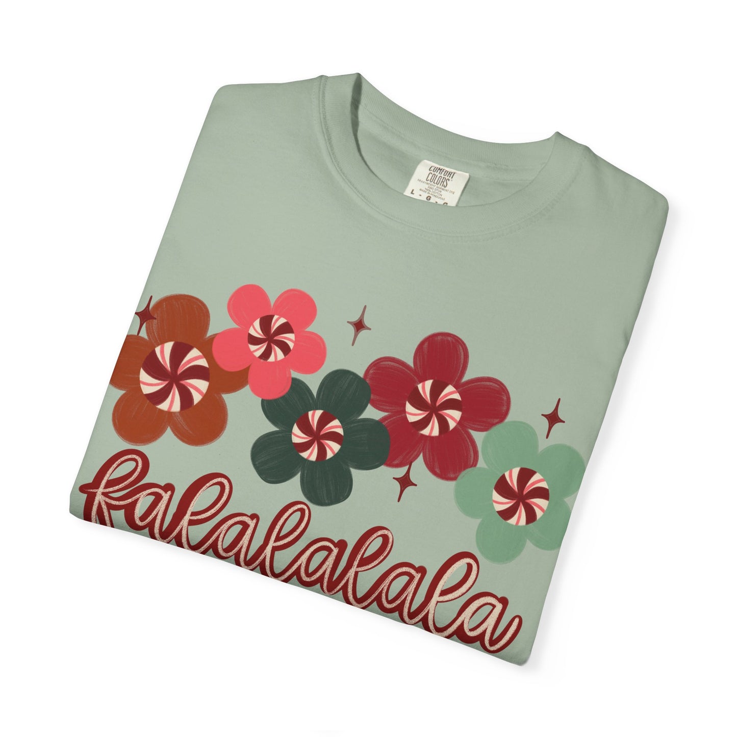 Peppermint Floral Comfort Colors Tee