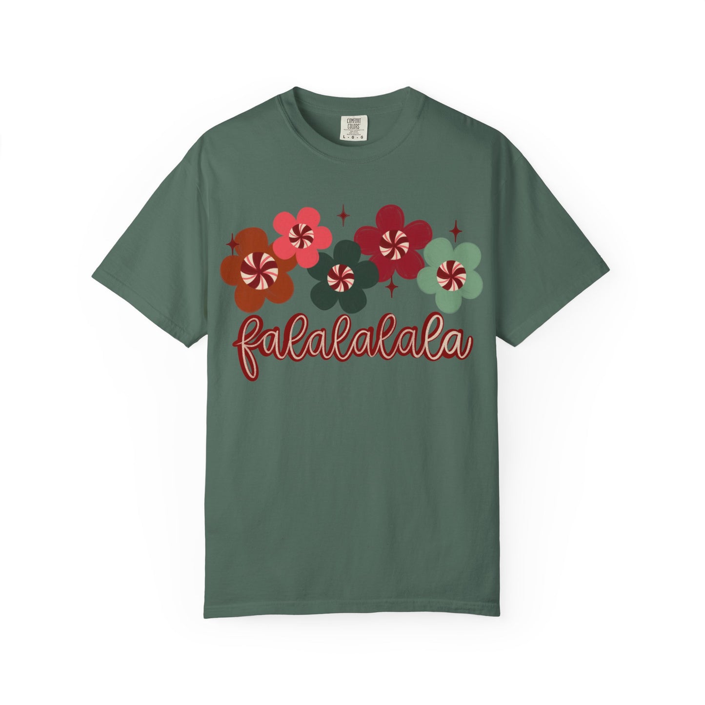 Peppermint Floral Comfort Colors Tee