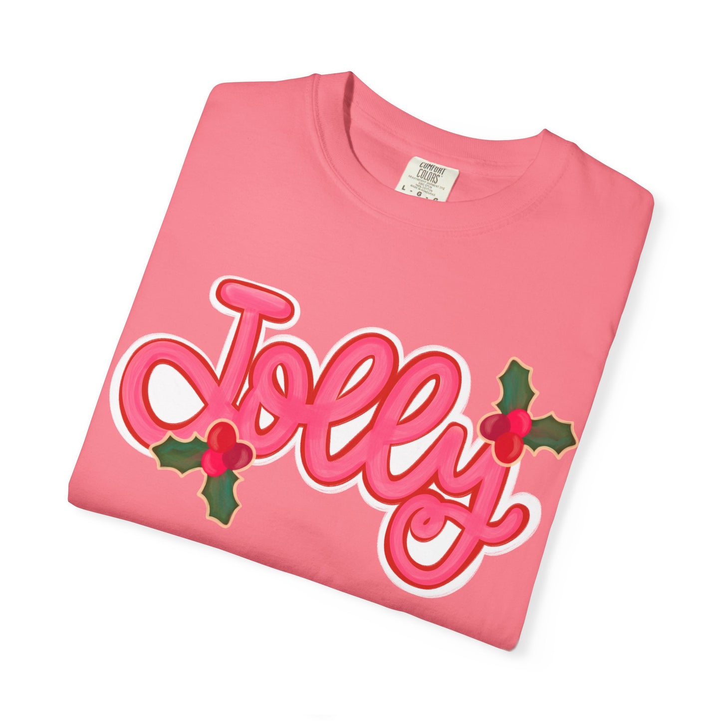 Jolly Christmas Comfort Colors Tee