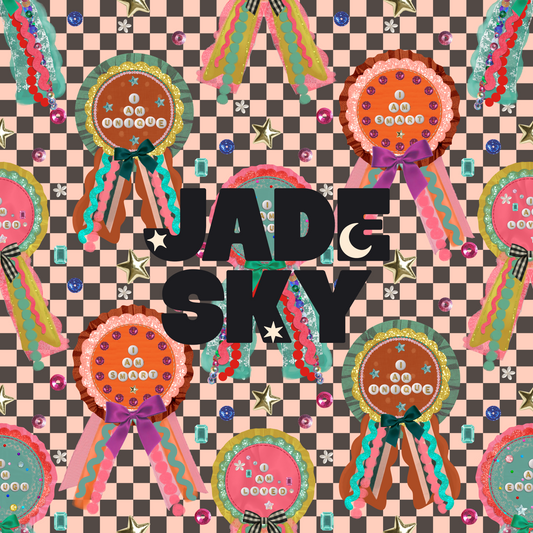 Affirmation Ribbons Checkered