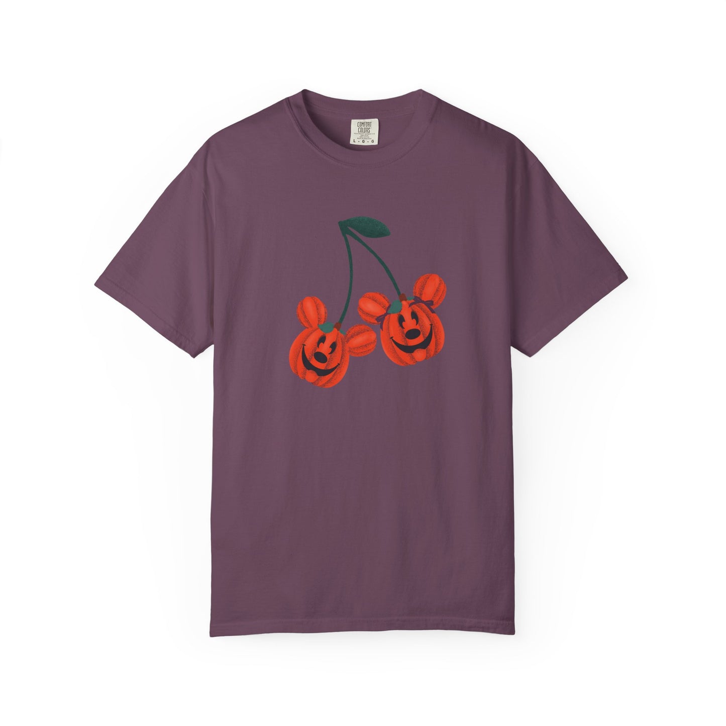 Magical Mouse Cherry Pumpkin Comfort Colors Tee
