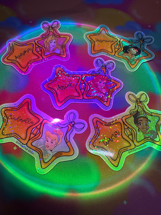 Princess Locket Sticker Bundle (limited)