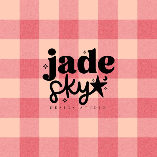 Pink flannel (Winter Skates coord)