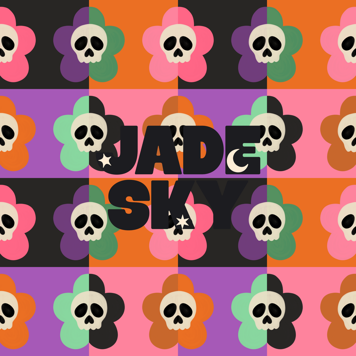 Skull Flower Checks