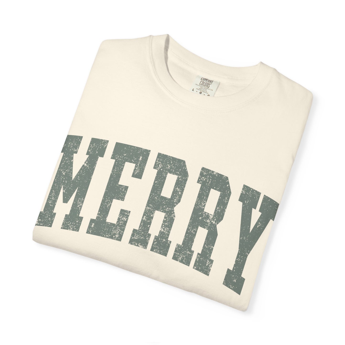 Merry Holiday Unisex Garment-Dyed T-shirt