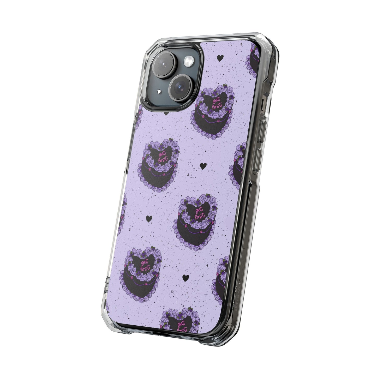 Get Lost Cakes Magnetic Clear Impact Case