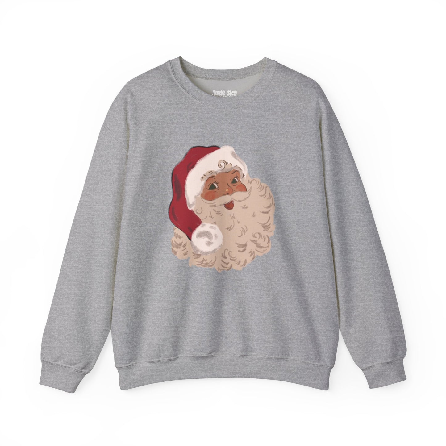Vintage Peach Santa Crewneck Sweatshirt
