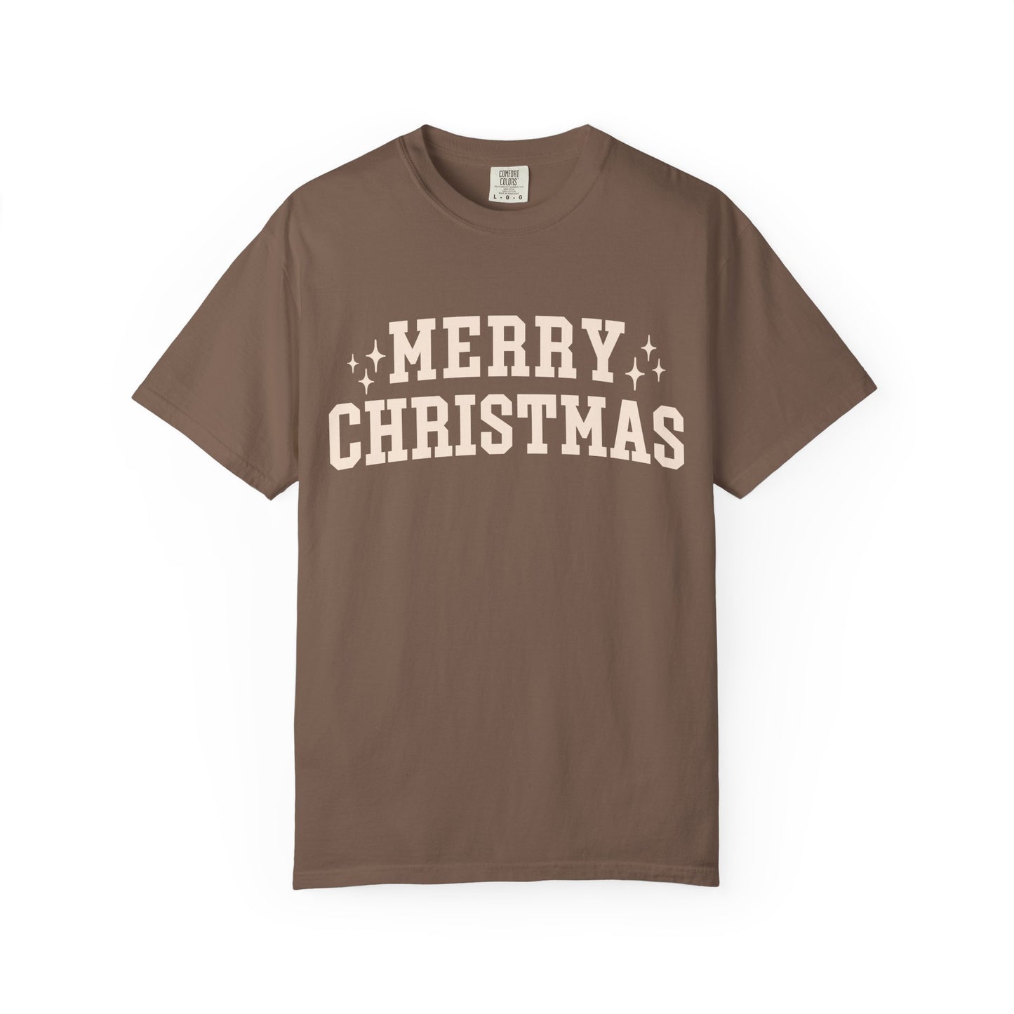 Merry Christmas Comfort Colors Tee