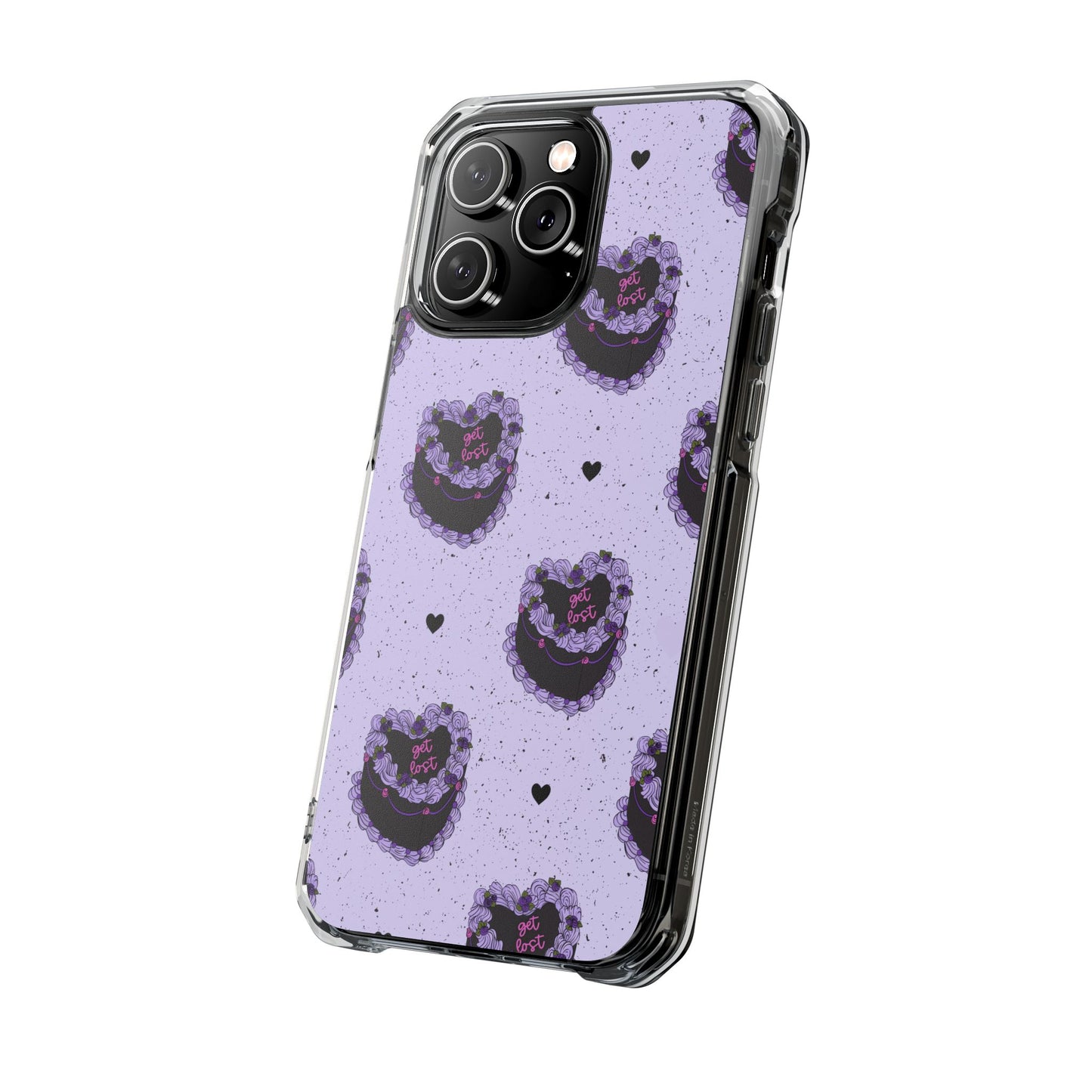 Get Lost Cakes Magnetic Clear Impact Case