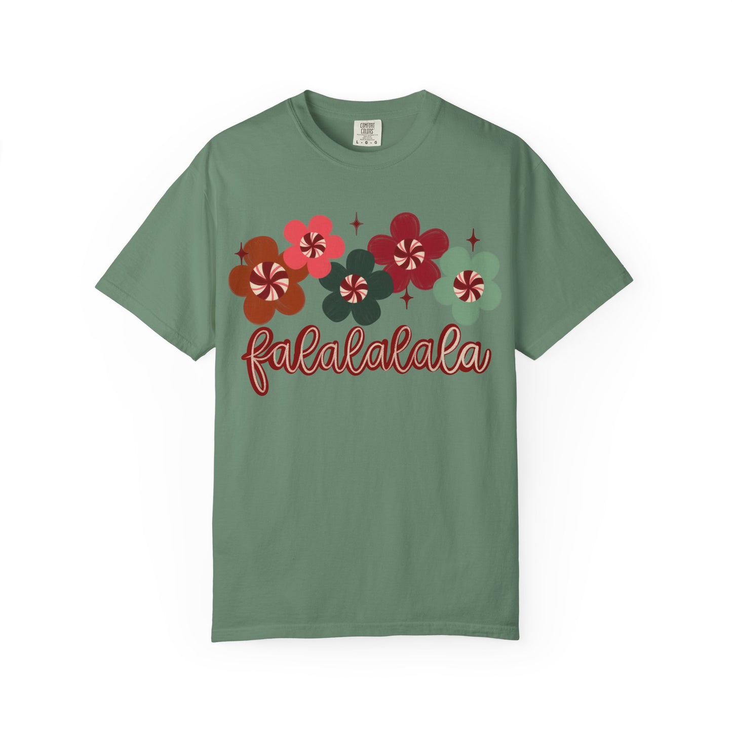 Peppermint Floral Comfort Colors Tee
