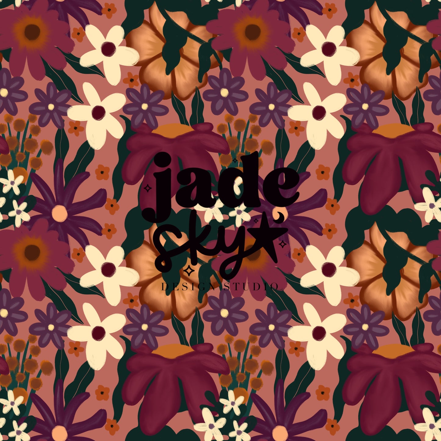 Mauve Fall Floral