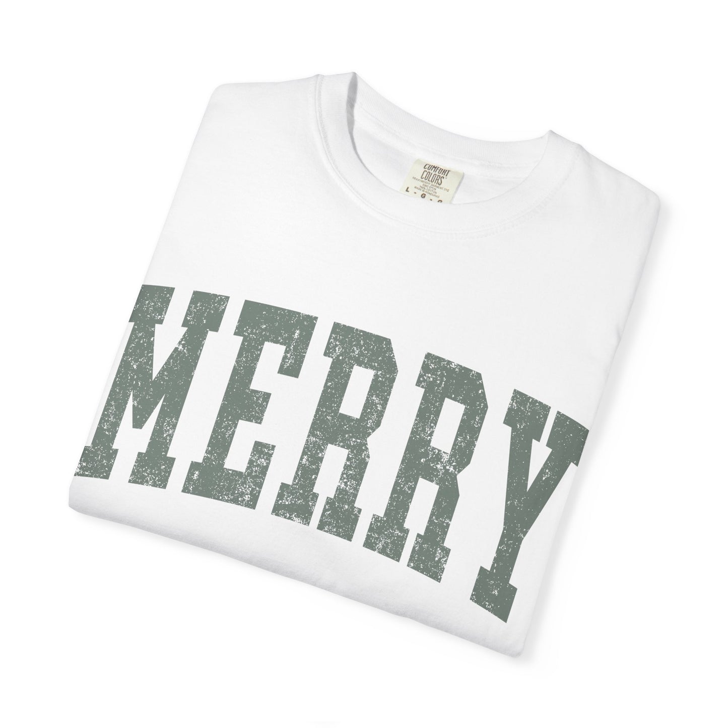 Merry Holiday Unisex Garment-Dyed T-shirt