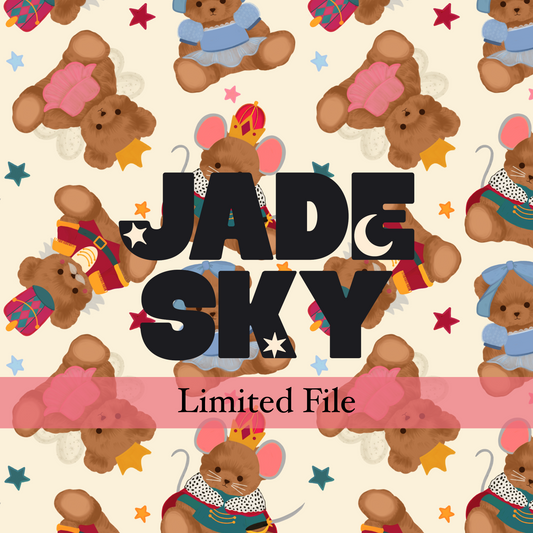 LIMITED Christmas nutcracker teddies SEAMLESS BUNDLE