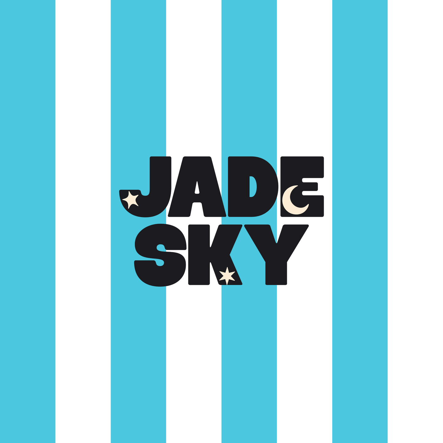 Cotton Candy Stripes Blue