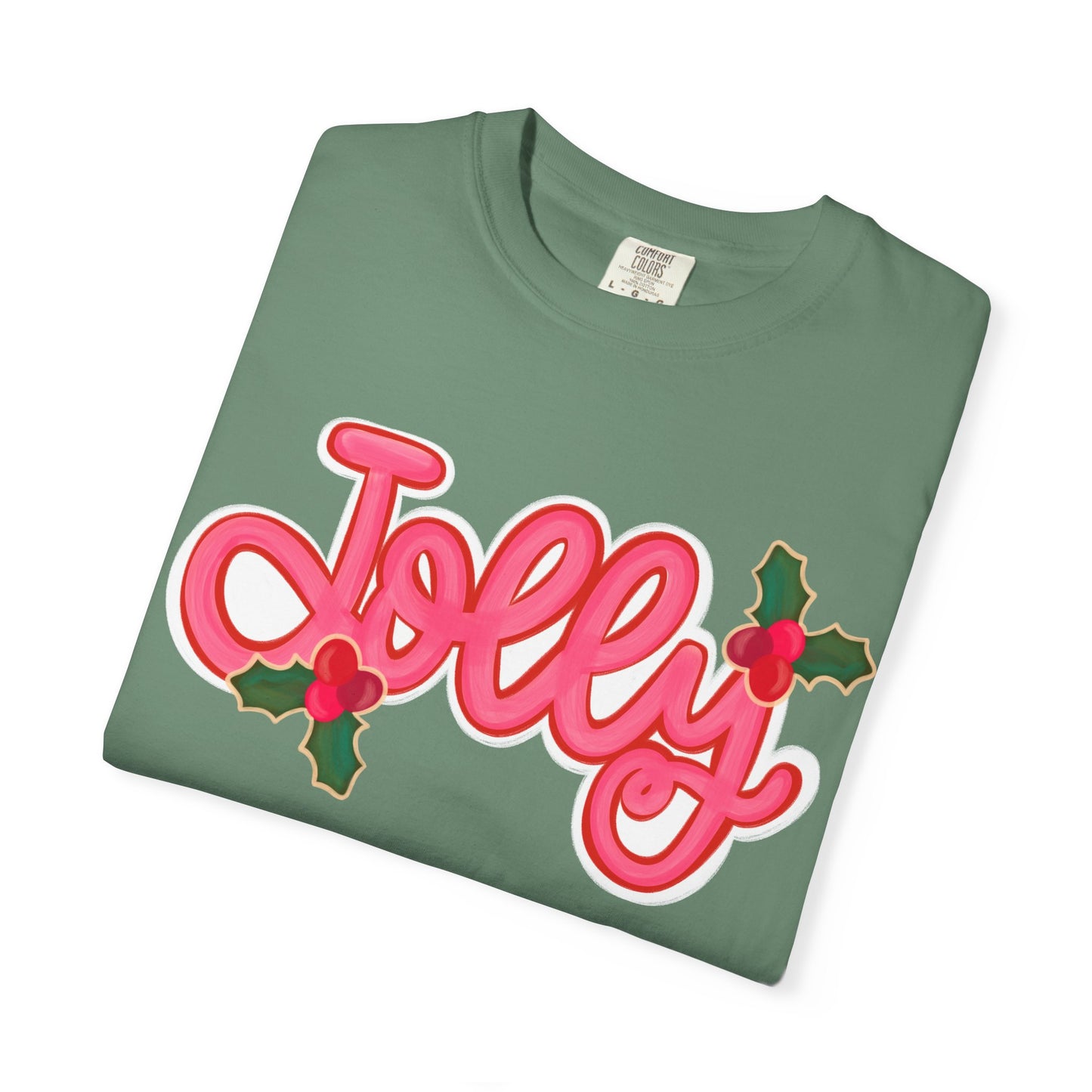 Jolly Christmas Comfort Colors Tee