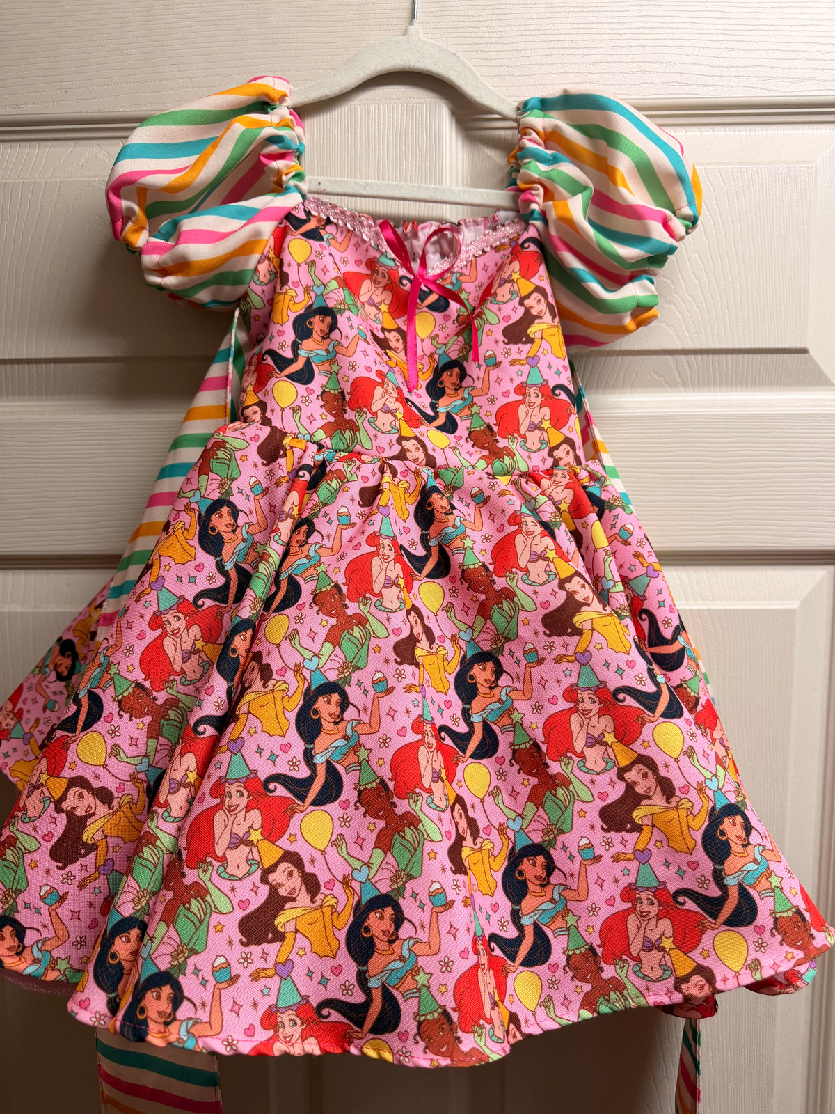 Size 6 Birthday Princess Dress w/ tulle