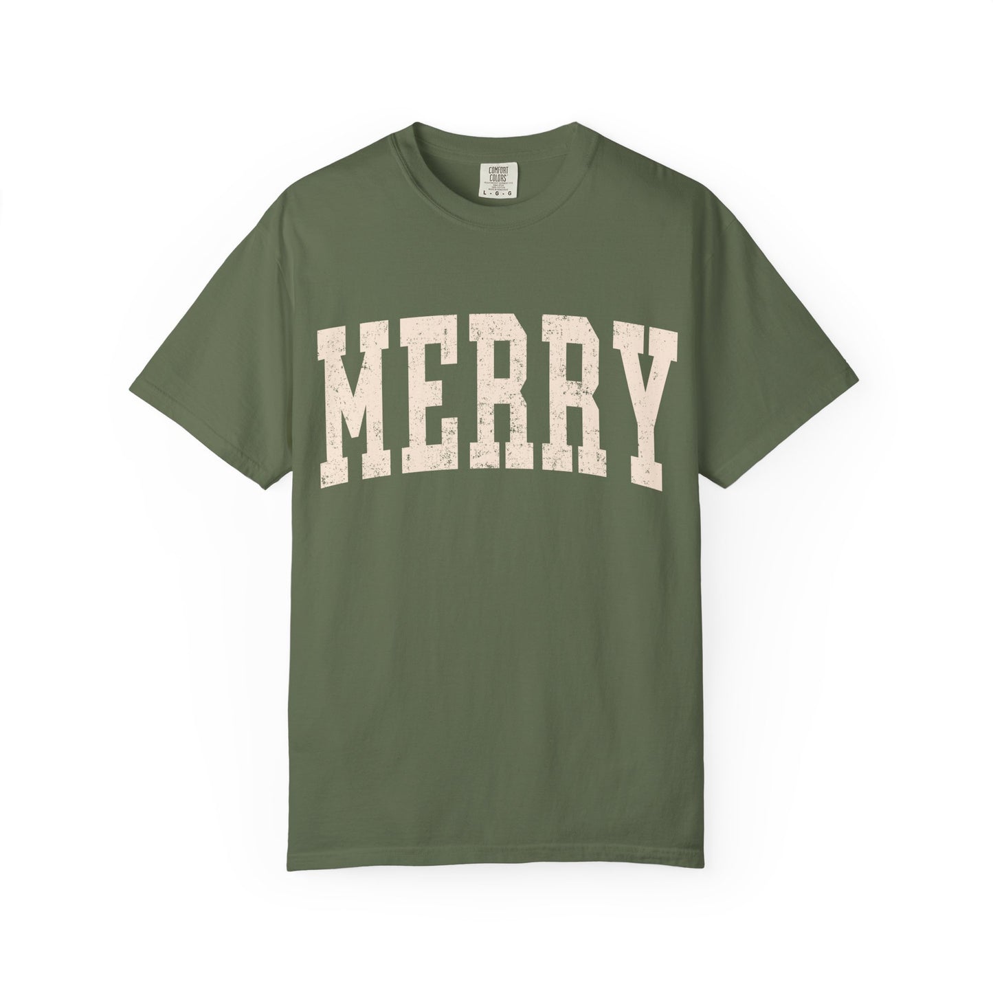 Merry Holiday Comfort Colors Crewneck