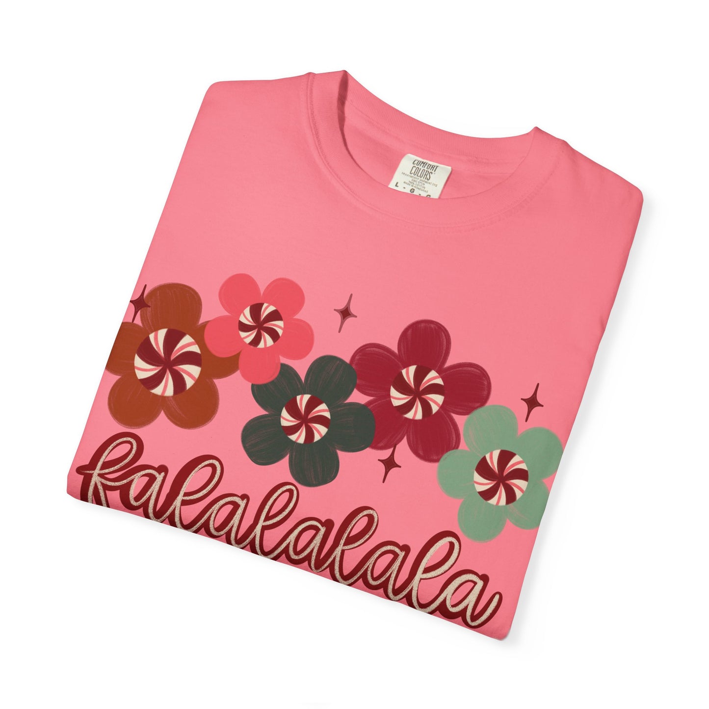 Peppermint Floral Comfort Colors Tee
