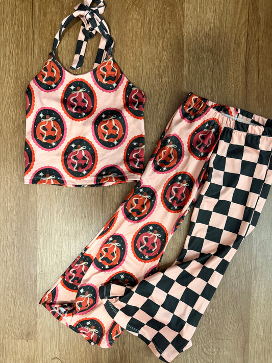 4t Pink Pumpkin set