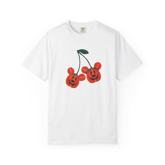 Magical Mouse Cherry Pumpkin Comfort Colors Tee