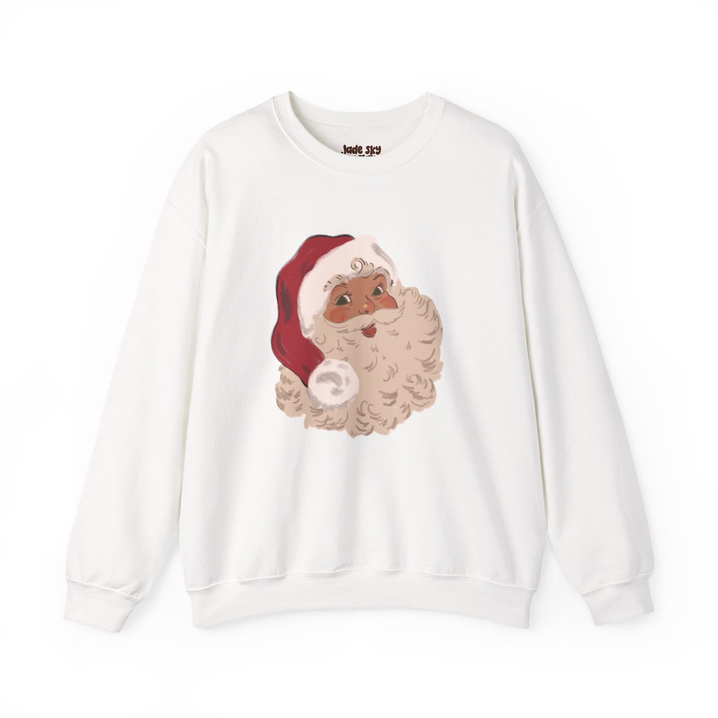 Vintage Peach Santa Crewneck Sweatshirt