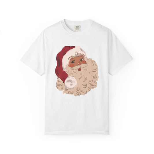 Vintage Peach Santa Comfort Colors Tee