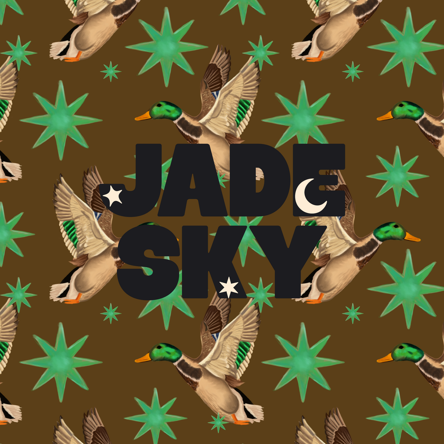 Starburst Mallards (olive)