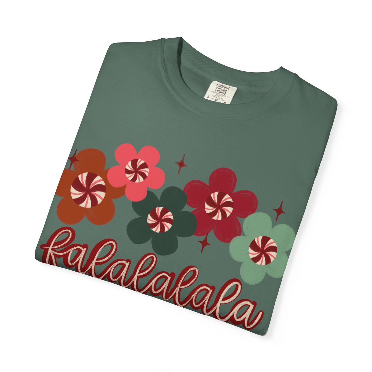 Peppermint Floral Comfort Colors Tee